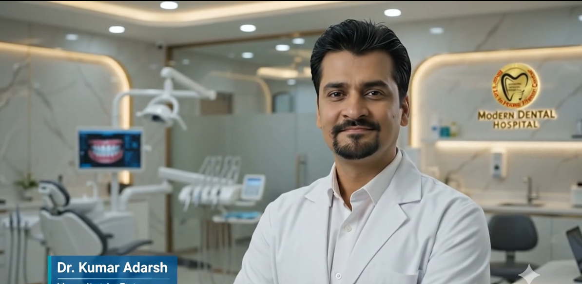 Modern Dental Hospital Patna interior - Dr. Kumar Adarsh